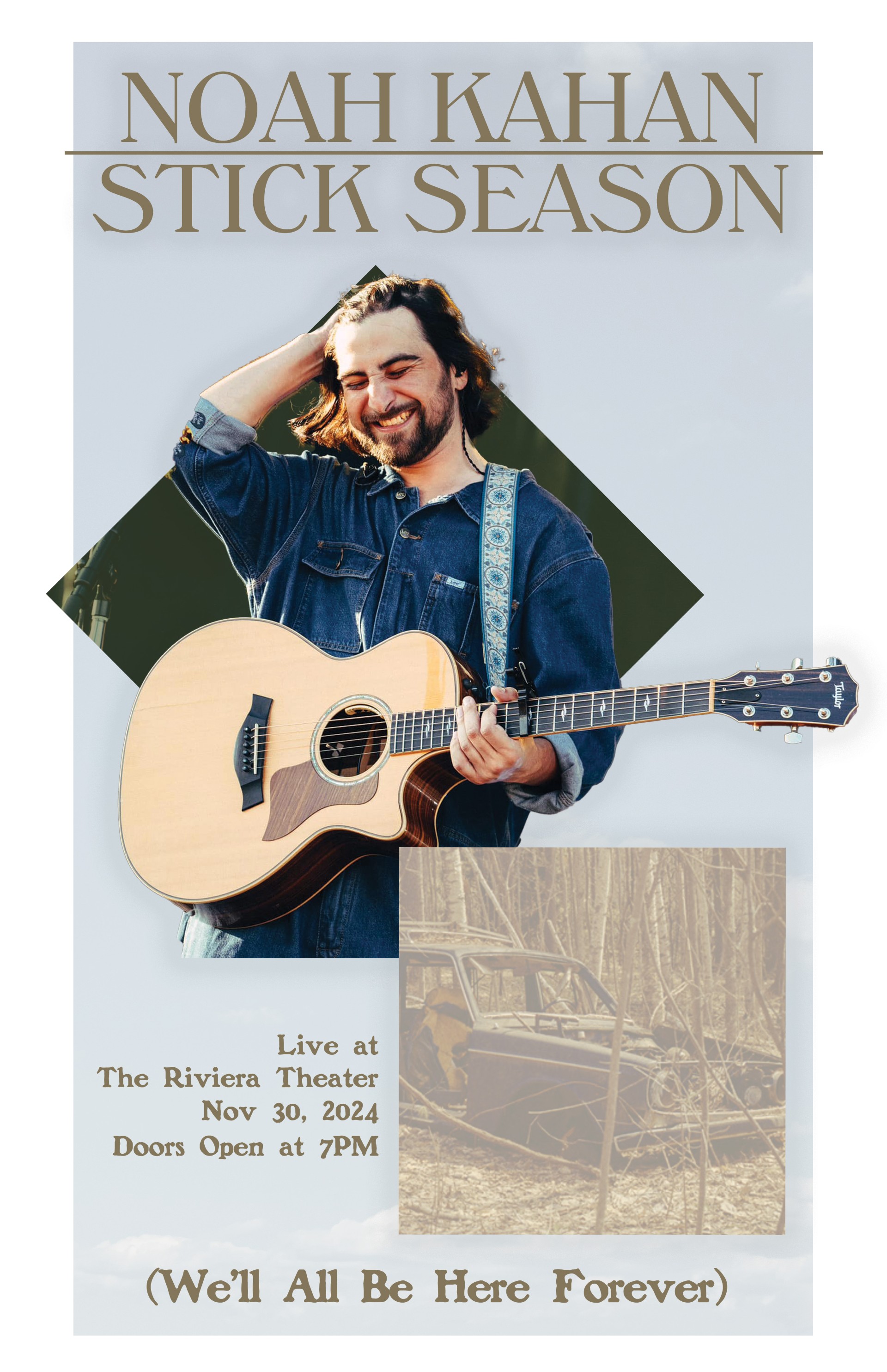 Noah Kahan Concert Poster thumbnail