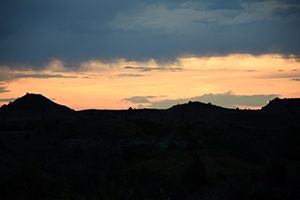 Another sunrise near Theodore Roosevelt National Park